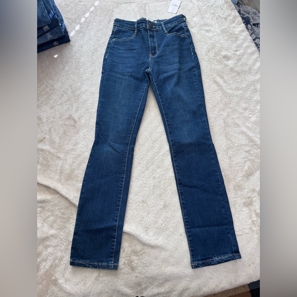 Rue21 Dark Blue High-Rise Skinny Jeans
